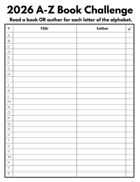 Read 26 Letters for 2026