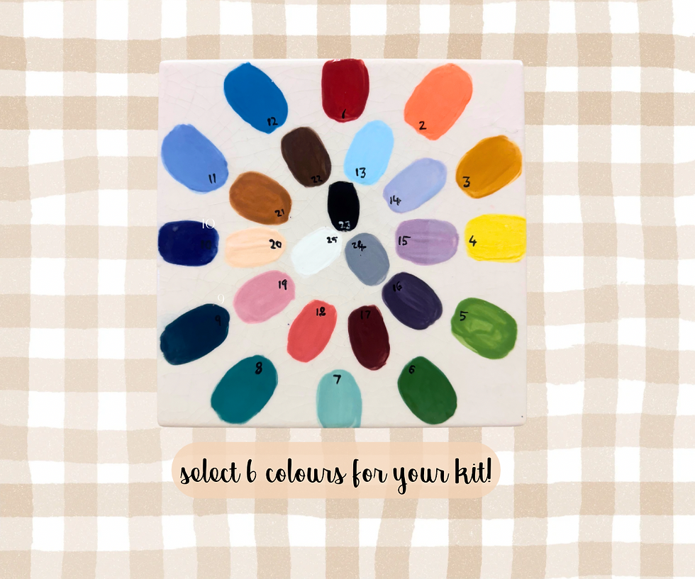 Thumbnail: Desert wine cup -  Take Home Pottery Painting Kit