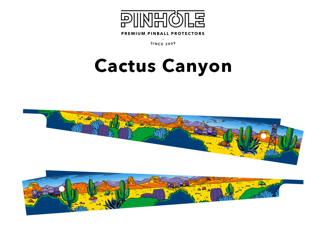 Cactus Canyon Side Art Blades