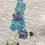 Thumbnail: Delphinium 01 and Bee (with real dried flowers) 