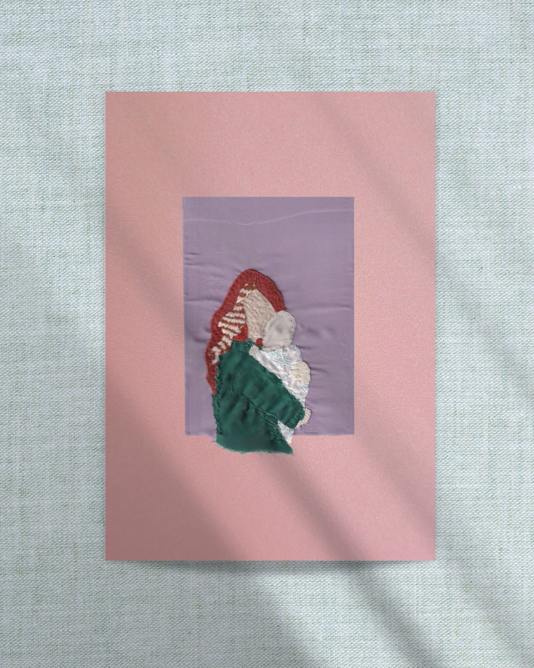 Motherhood 03 Sustainable Textile Art