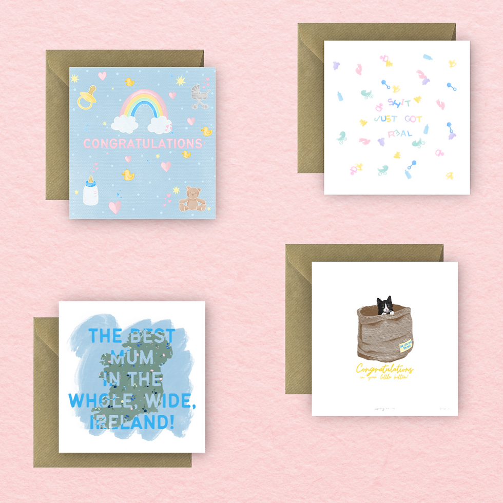 Thumbnail: Congratulations New Baby Greetings Card