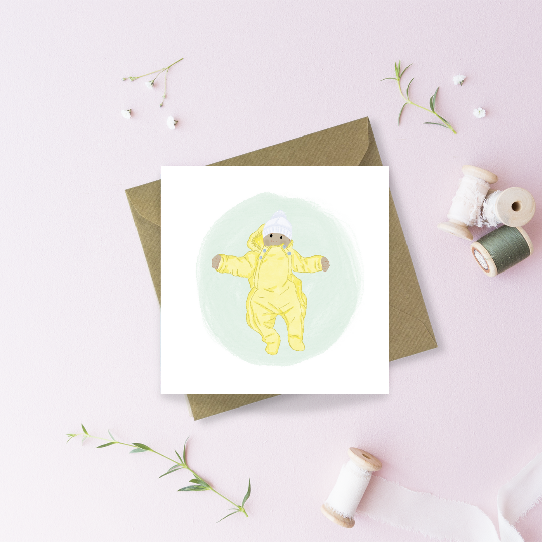 New Baby Greetings Card *FIND YOUR SKIN TONE*