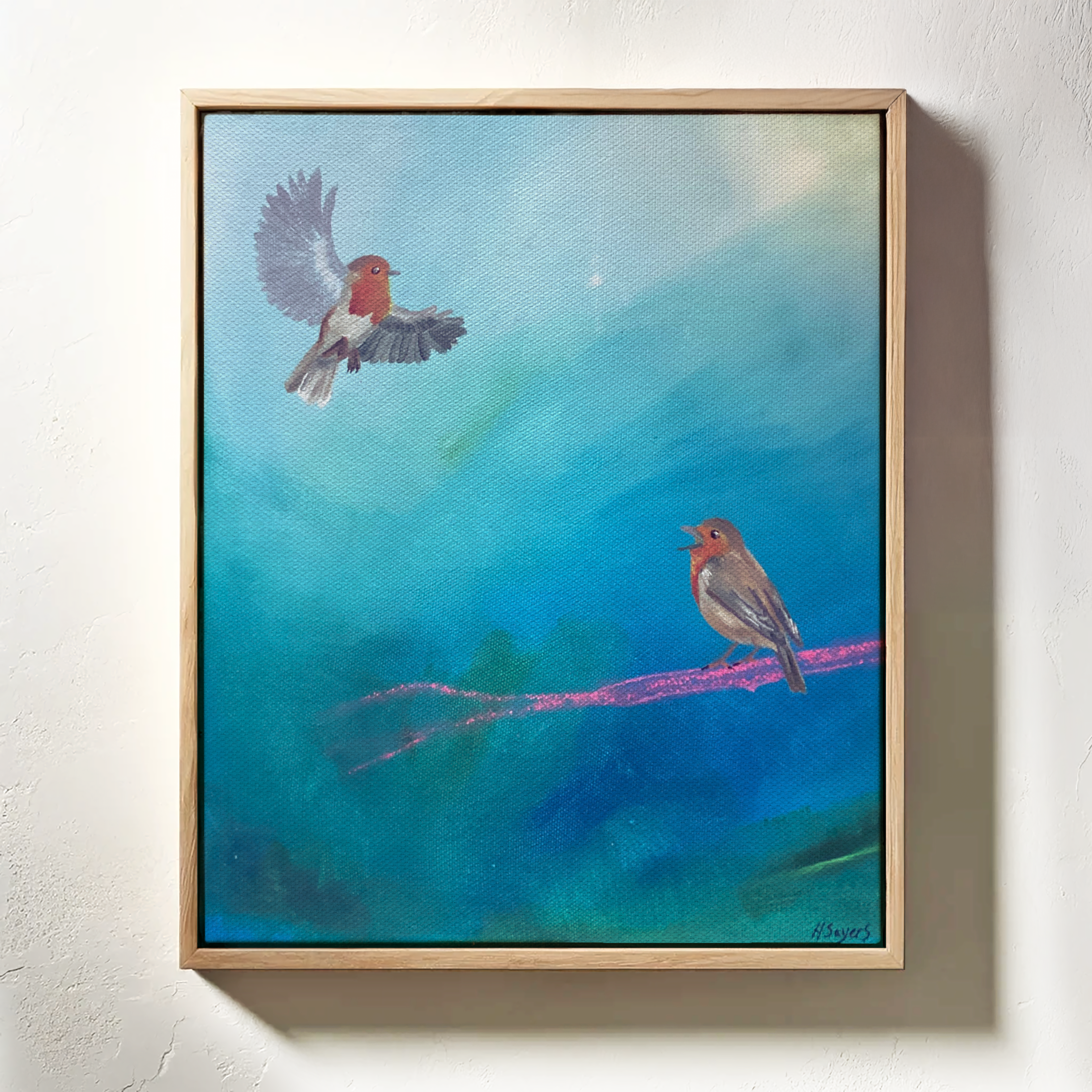 Distance makes the heart grow fonder (Framed) Reminiscence Collection