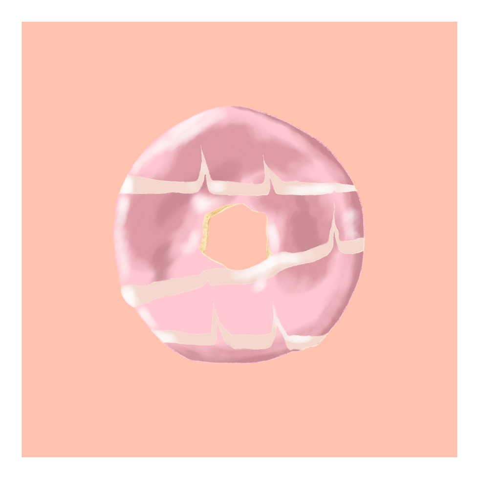PARTY RING BISCUIT ART PRINT