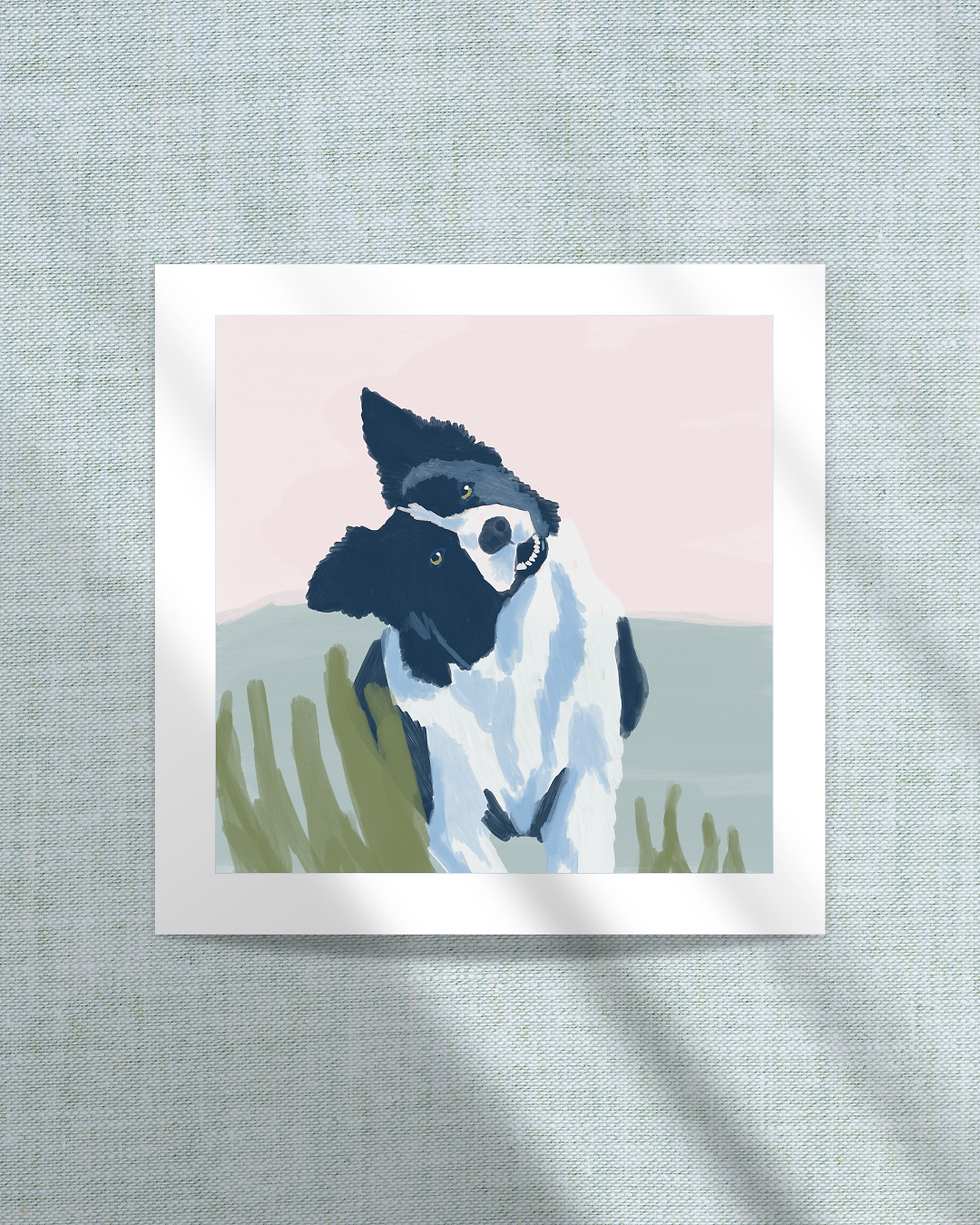 ‘Mossie’ Art Print