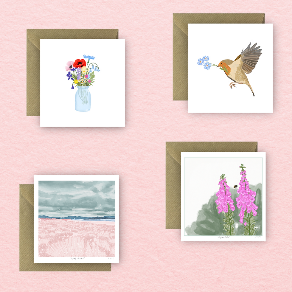 Thumbnail: Wildflower Vase Greetings Card Wholesale