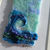 Thumbnail: Handmade Sustainable Felt Textile Art – Small Wave