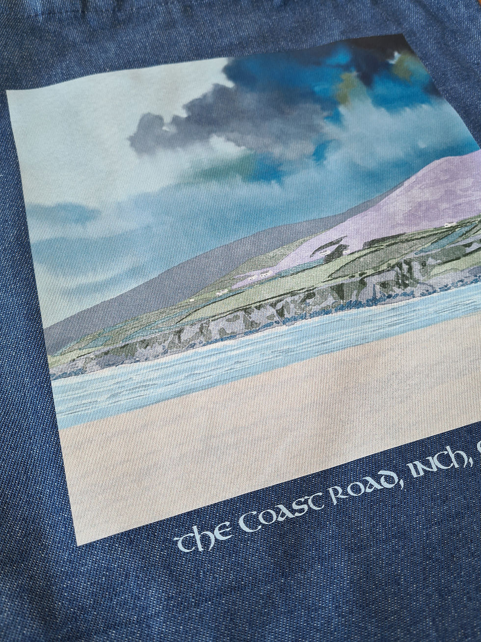 Thumbnail: Inch Coast Road Tote Bag