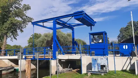 10/2023 - Sanierung Klappbrücke Groß Köris