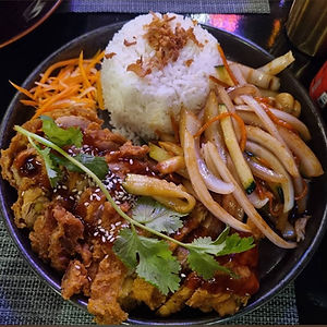 29. COM VIT CHIEN GION RAU XAO
