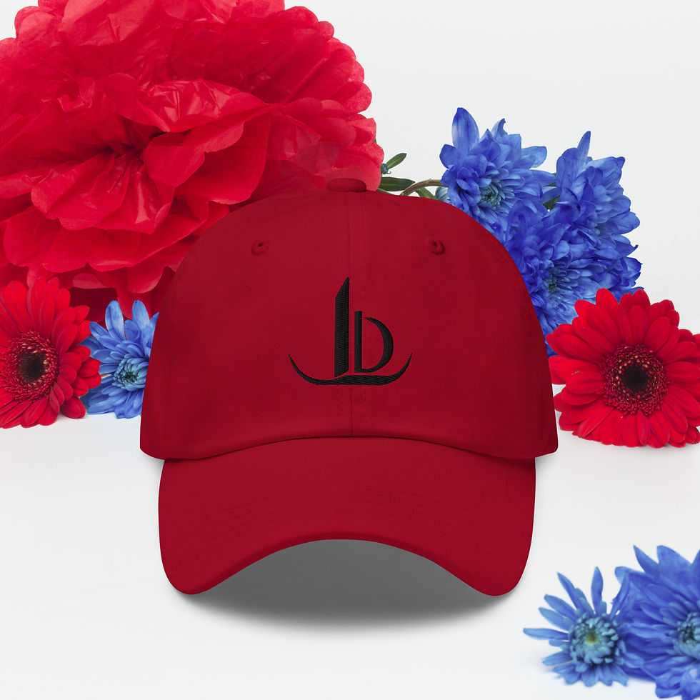 Iron D Adjustable Twill Hat