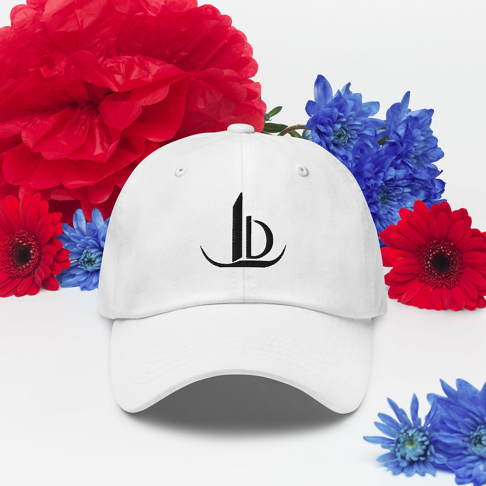 Thumbnail: Iron D Adjustable Twill Hat