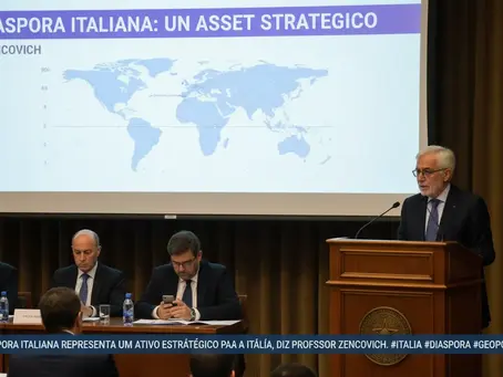 Diáspora italiana é ativo estratégico, afirma jurista em debate sobre cidadania