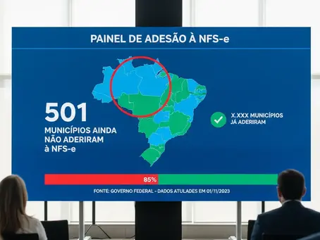 Municípios atrasam adesão à NFS-e e ameaçam reforma tributária