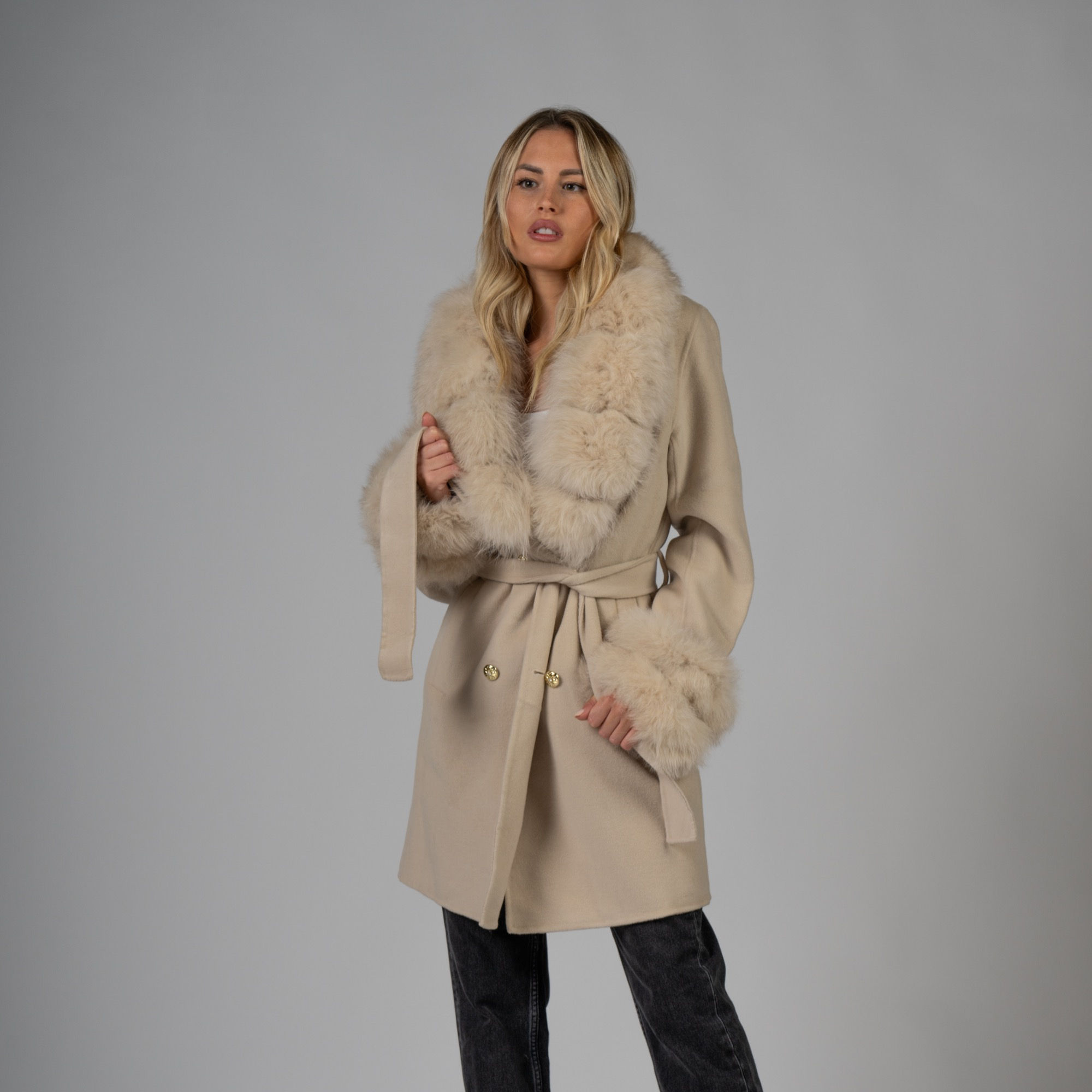 Classic beige coat
