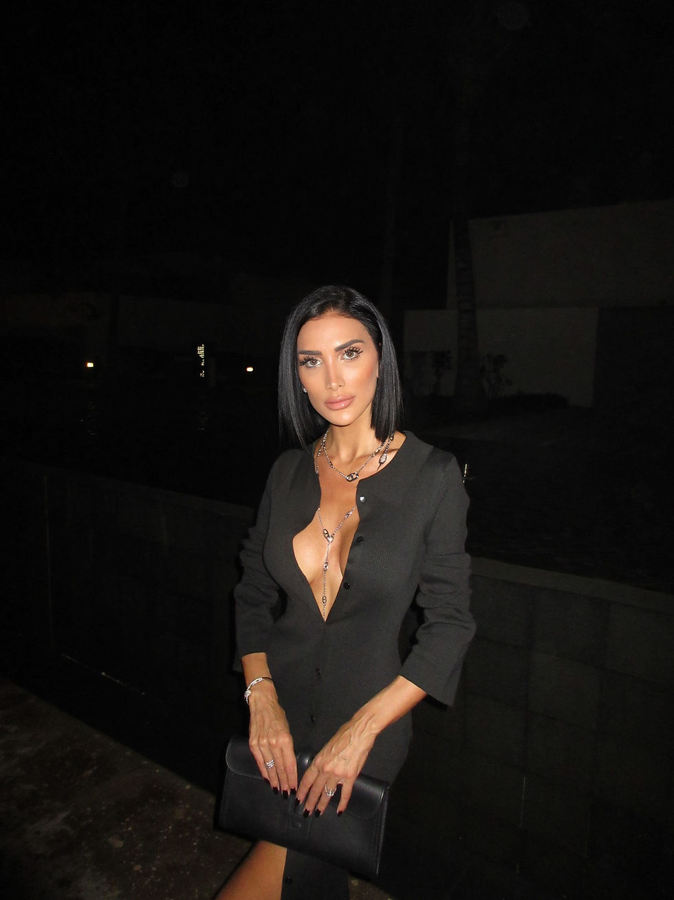 Thumbnail: Black ankle dress 