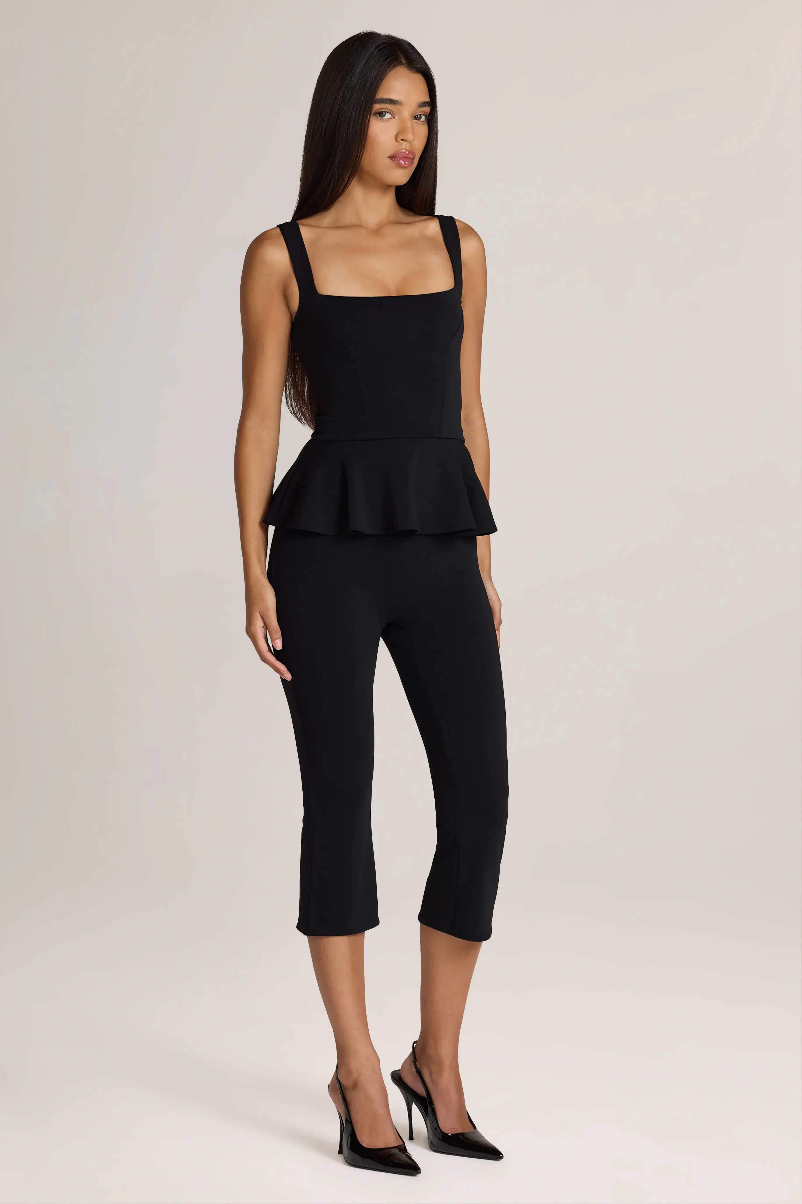 Jersey Capri Trousers