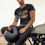 Thumbnail: Man on Motorcycle wearing black graphic tee featuring the Four Unicorns of the Apocalypse