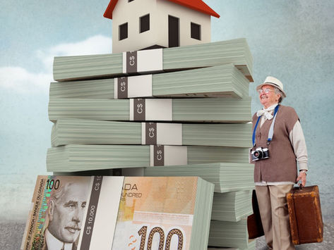 L' hypothèque inversée: obtenez l'argent, gardez la maison et ne payez pas de mensualités. Pour vrai