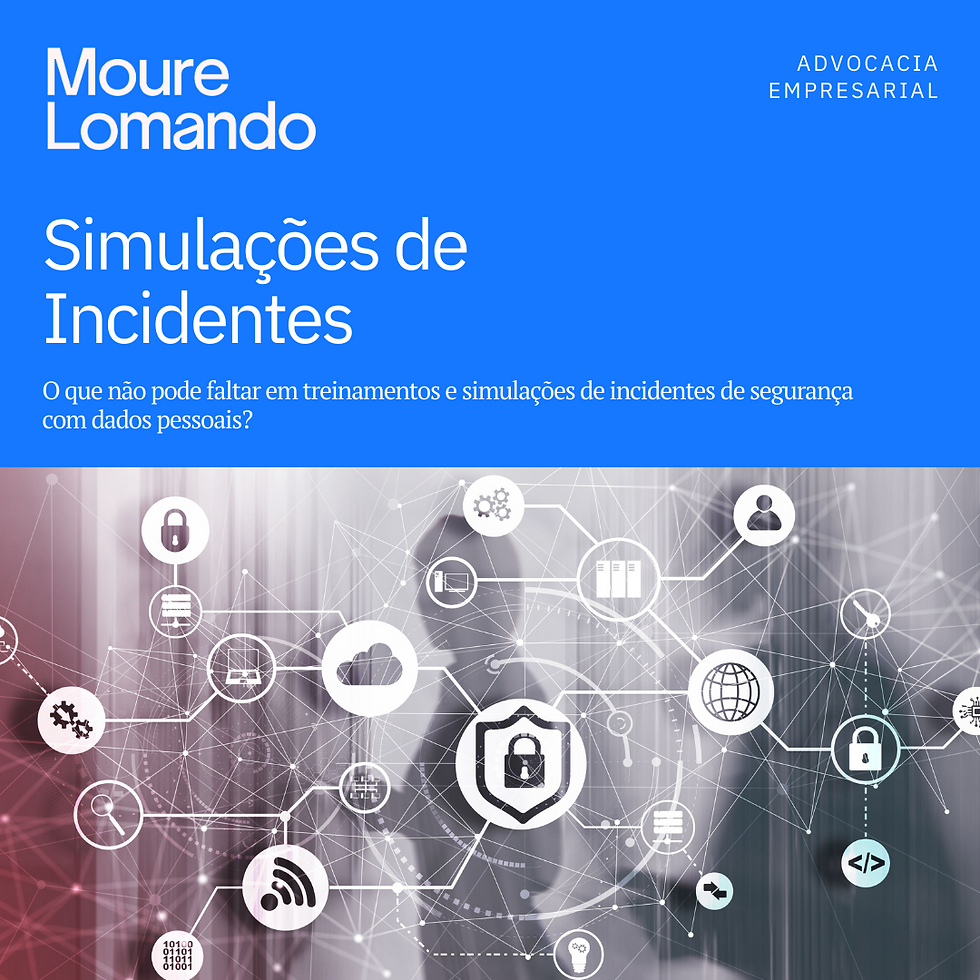 post Moure Lomando sobre simulações de incidentes