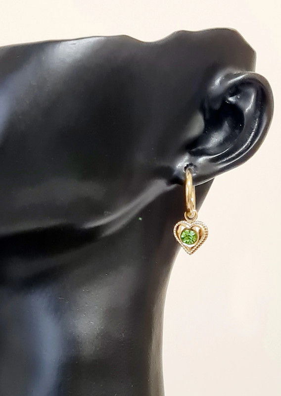 Thumbnail: Boucles d'oreilles coeurs