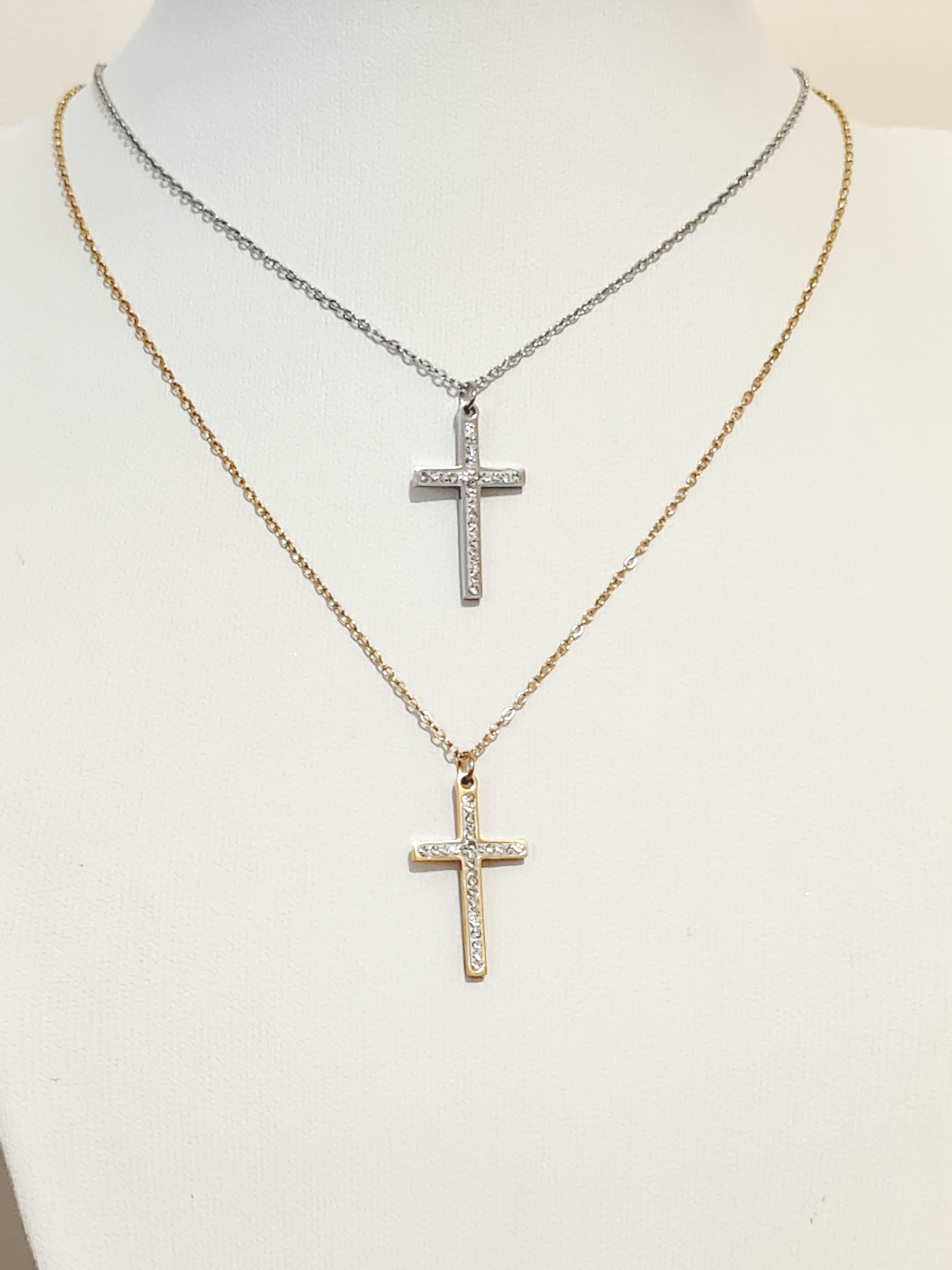 Collier croix