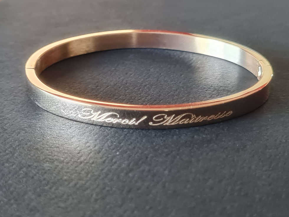 Thumbnail: Bracelet Merci maitresse