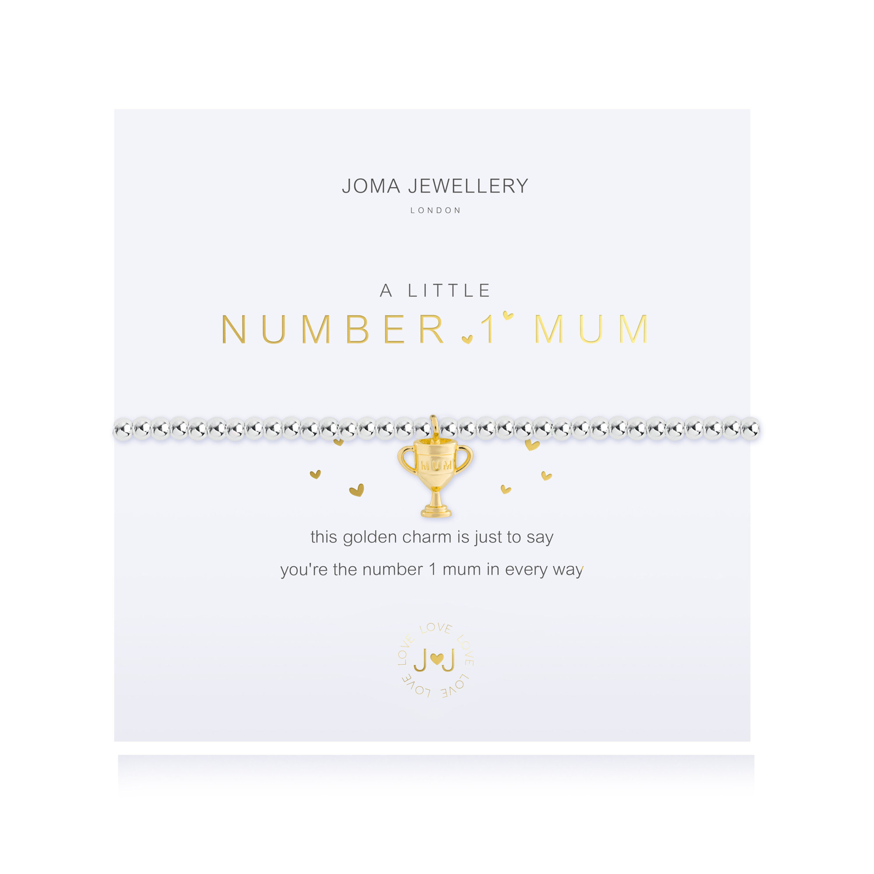 A LITTLE NUMBER ONE MUM BRACELET