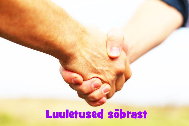 Luuletused sõbrast