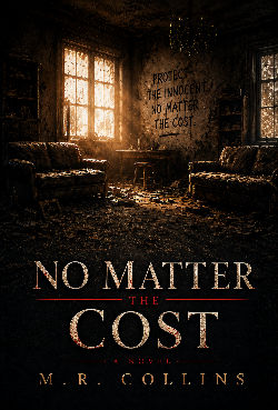 Cover of No Matter the Cost, a psychological suspense novel by M.R. Collins.