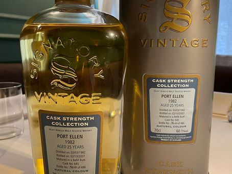 in vendita: Port Ellen - Signatory Cask Strenghth Collection - 1982 - 25yo