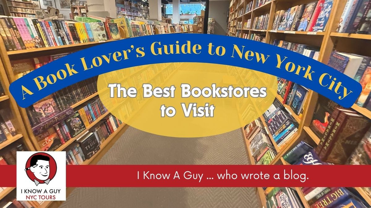 Bookstores in New York route through Manhattan and Brooklyn