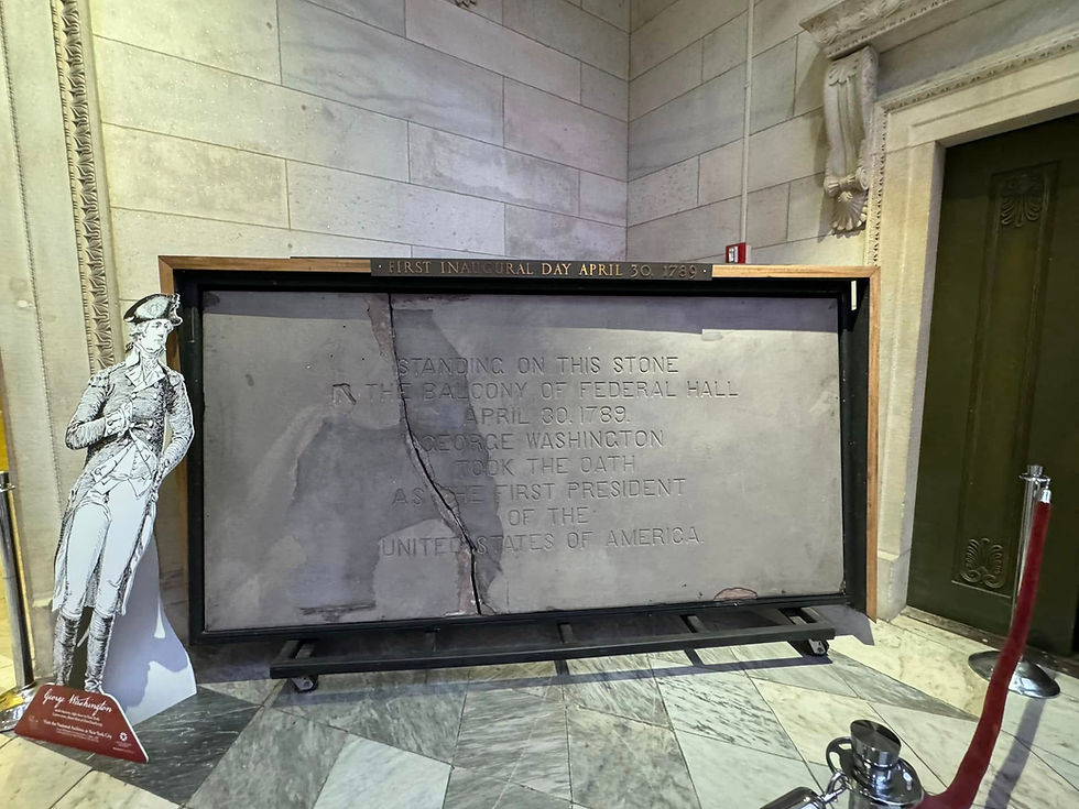 Federal Hall. A comprehensive list of 48 non-art museums in New York City. Private walking tour in NYC. Private tour in NYC.
