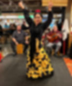 Flamenco dancer at Little Spain in New York City