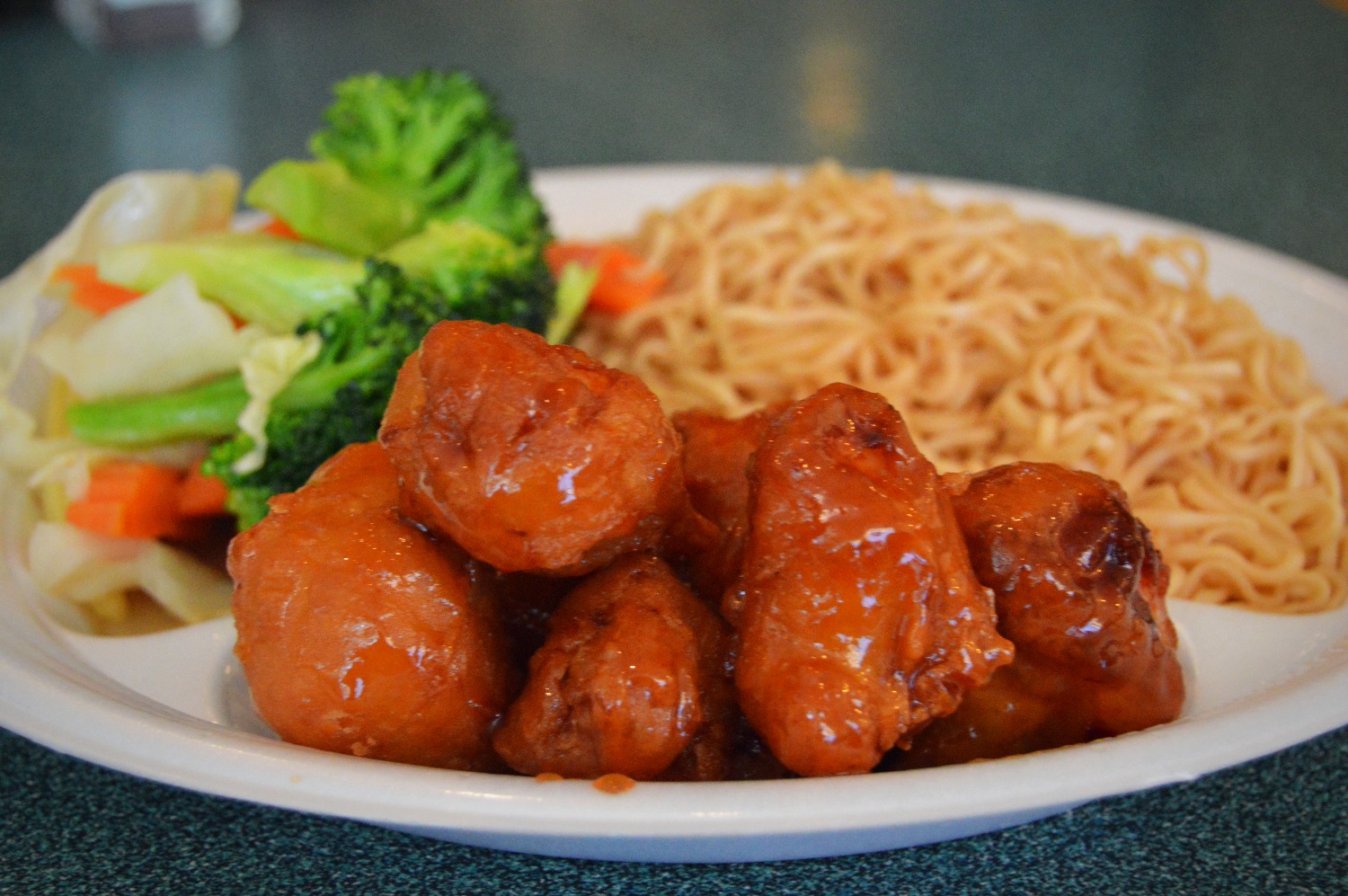 Arranged Food and Objects