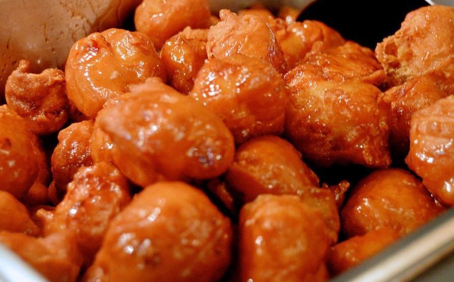 Arranged Food and Objects