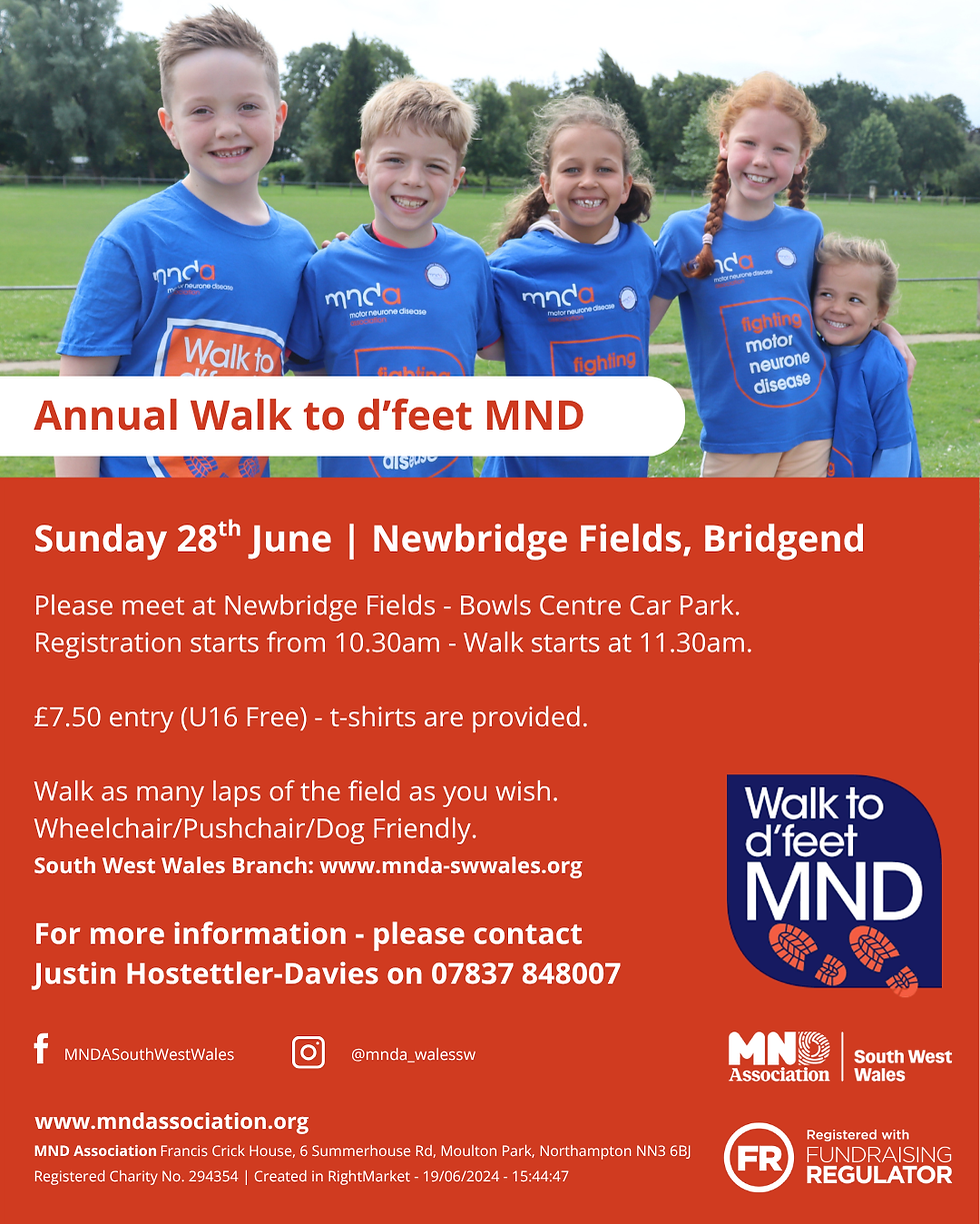 Annual Walk to d'feet MND