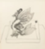 Endre Rozsda - Oiseau (1948)