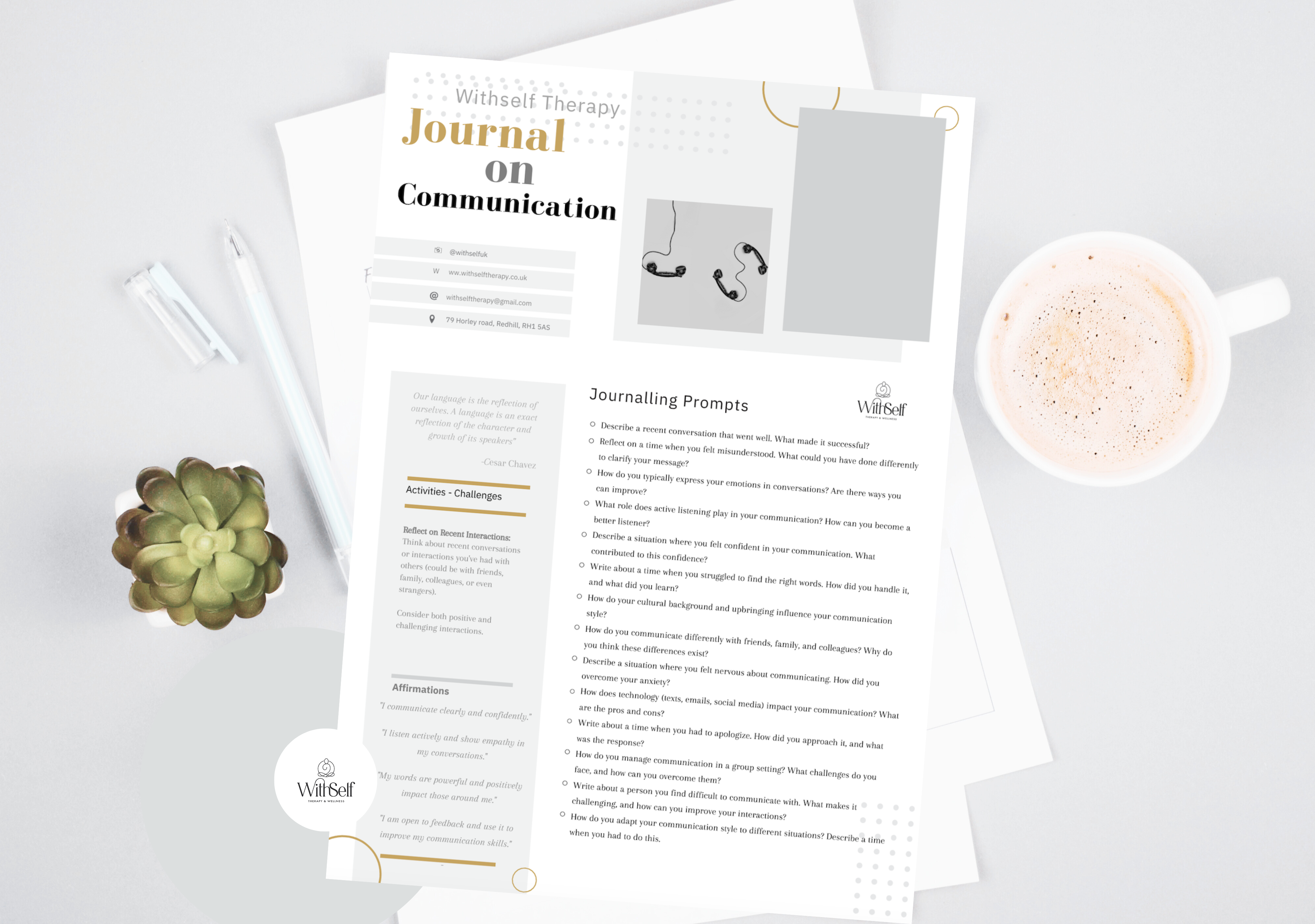 Journal Prompts on Communication