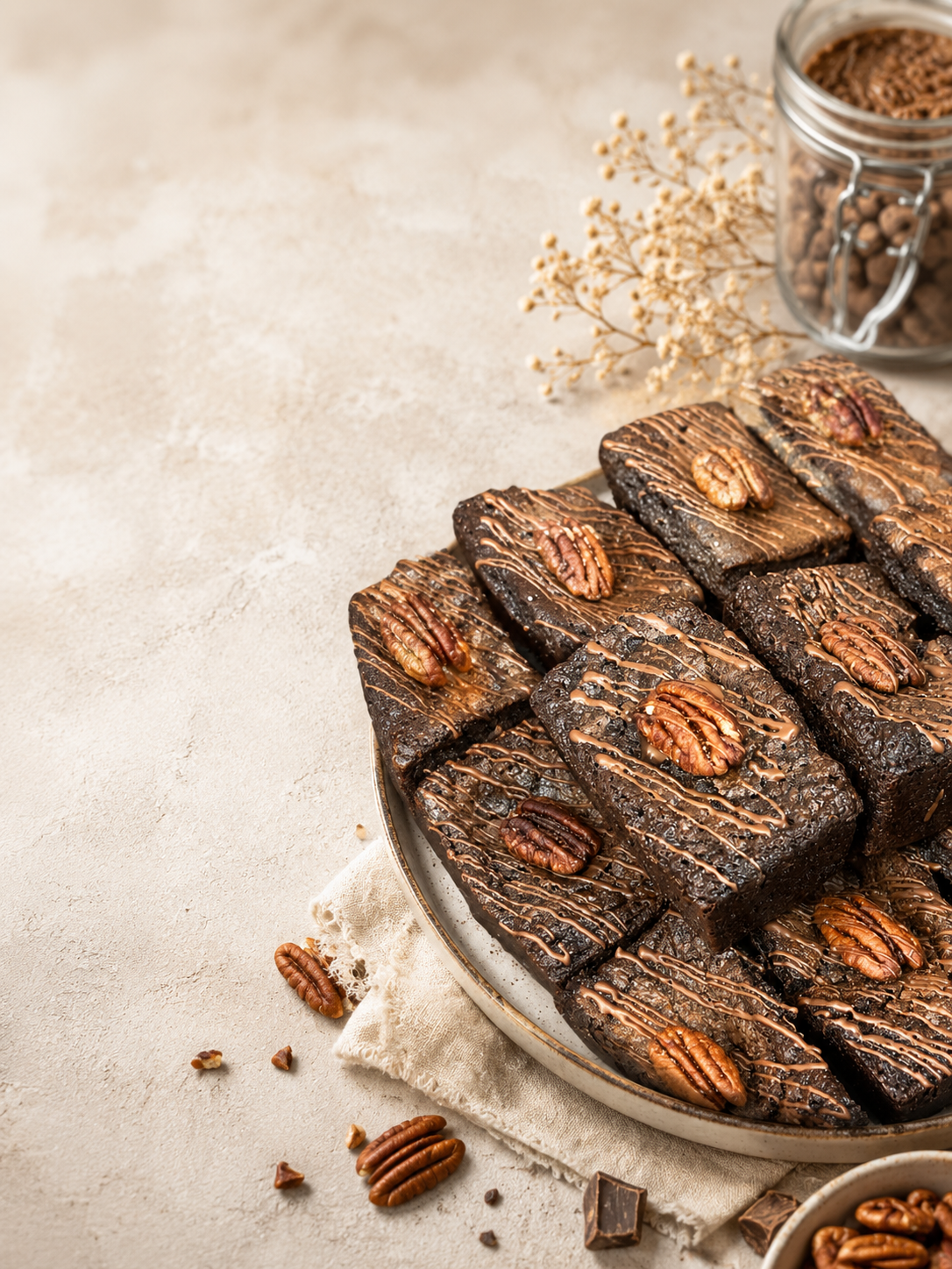 Brownie pécan d'Afrique du Sud
