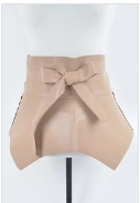 Thumbnail: Peplum Belt vegan leather