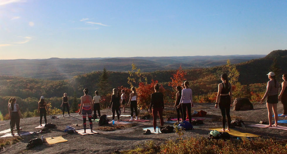 Rando Yoga Sunset