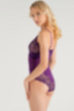 Thumbnail: Contour Bodysuit - Pansy