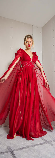 Izabela Couture gown Spring Summer 2023 red carpet evening made to  measure bespoke luxury