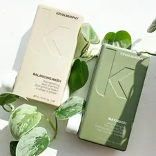 Kevin Murphy Balancing Wash and Maxi Wash hair products at Hello Beautiful Salon Houston