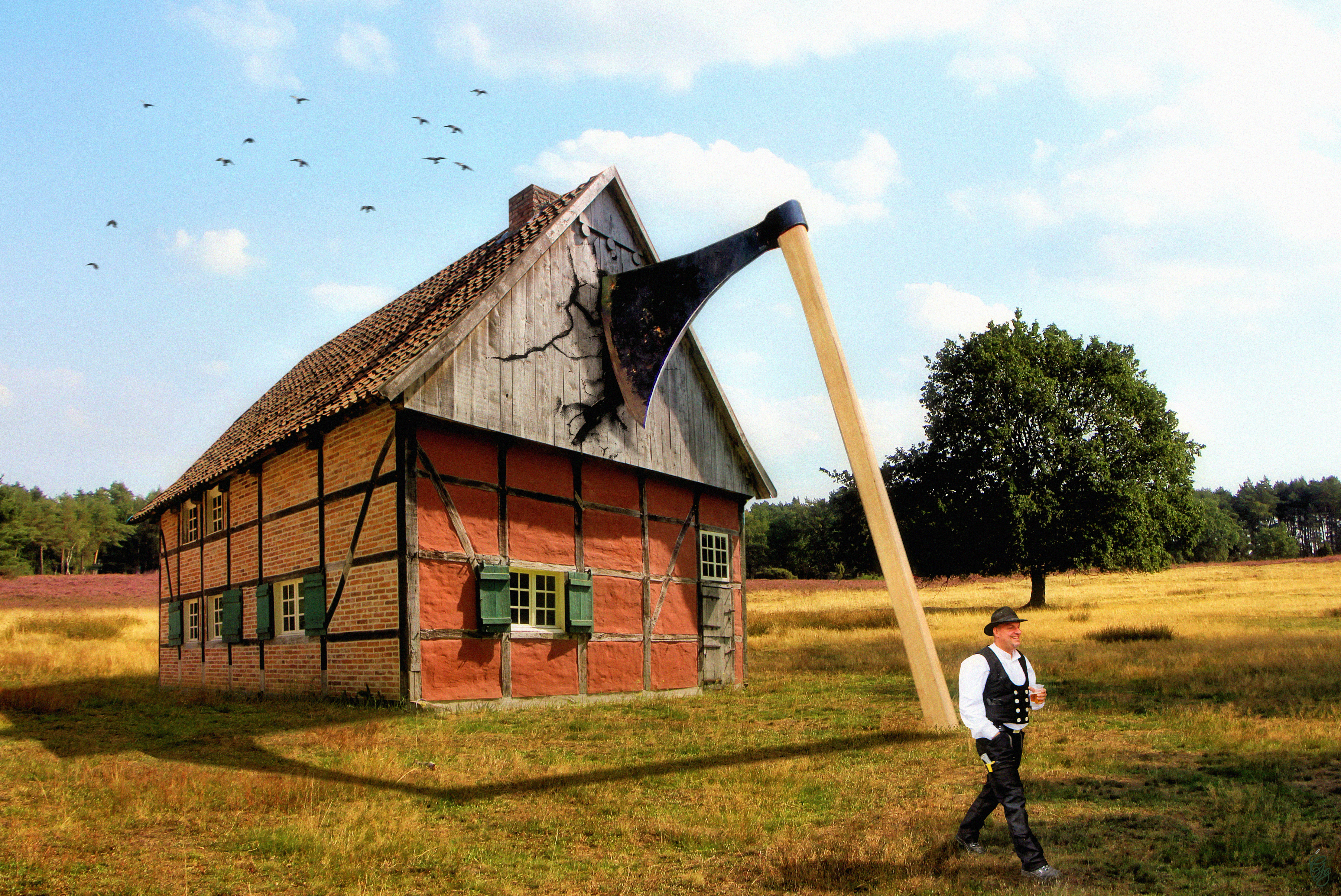Die Axt im Haus erspart den Zimmermann k