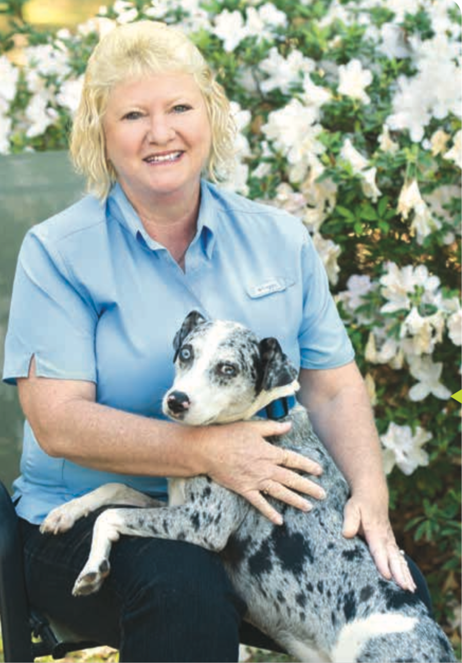 Once again able to walk her dog every day, Patty Lealy is enjoying life.