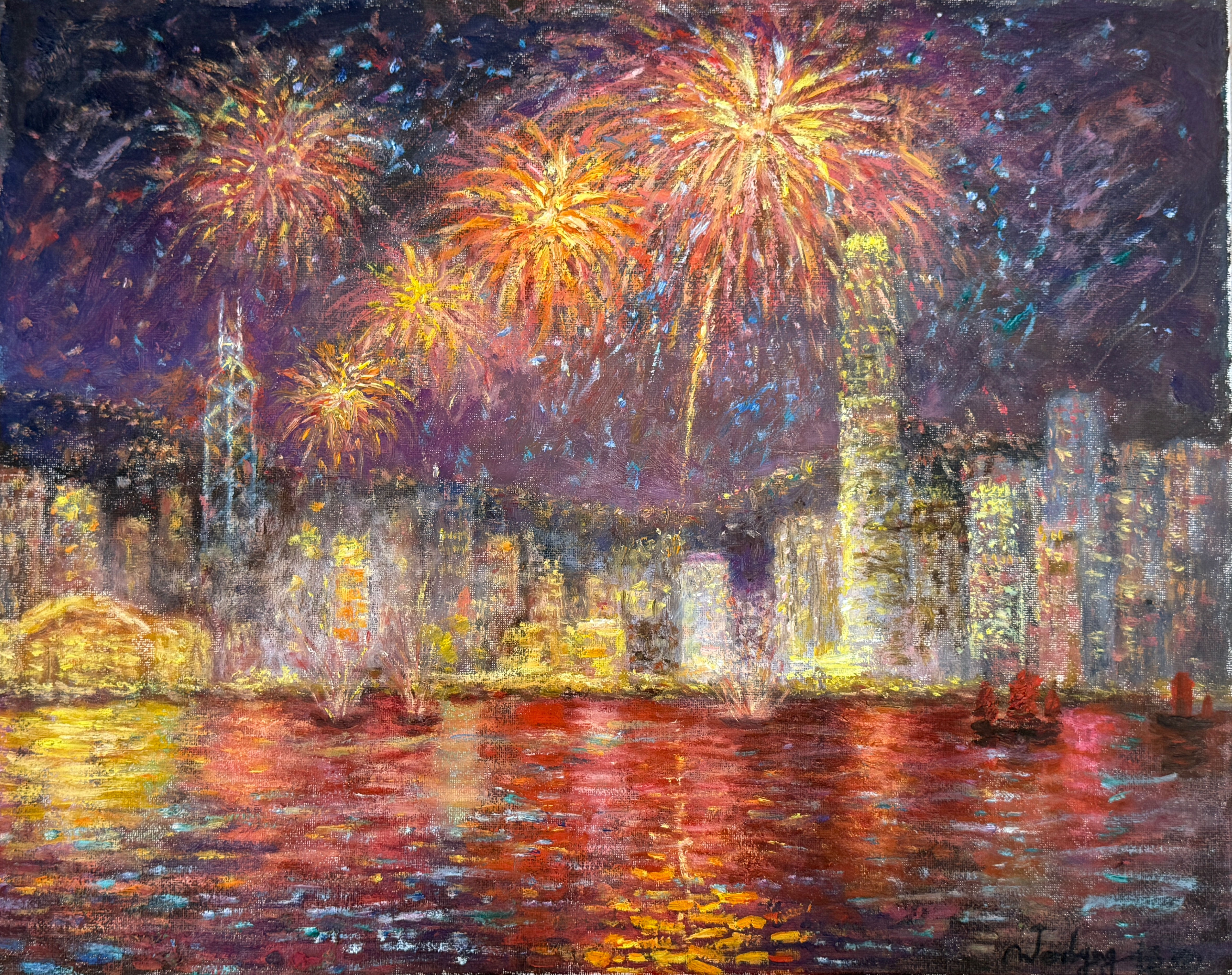 作者：伍汝-維港煙花
