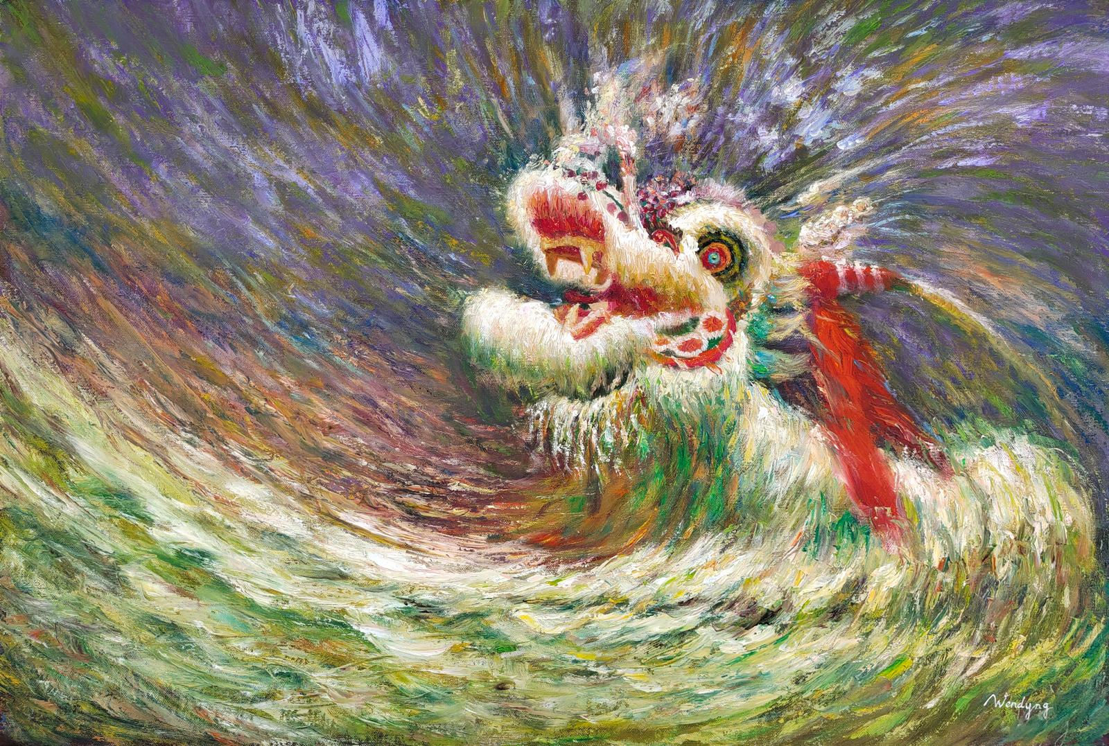 作者：伍汝-龍遊西海